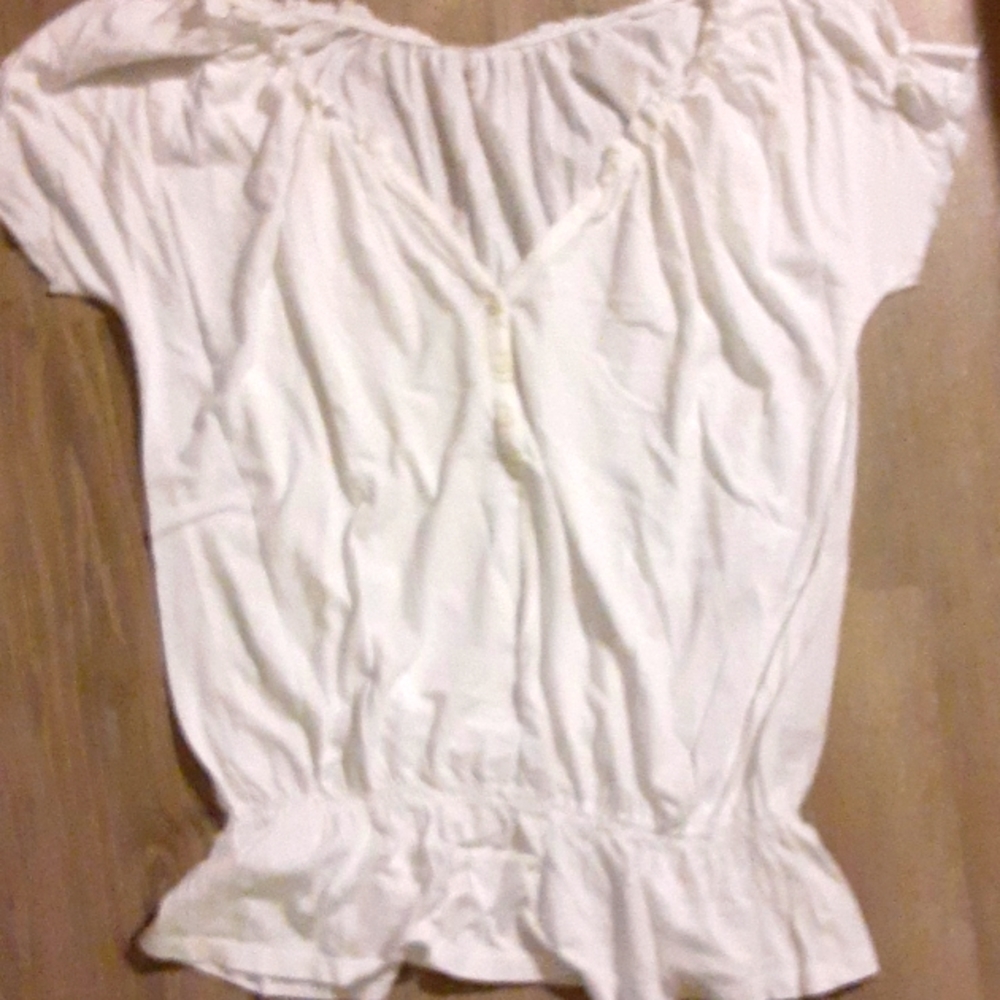 Soft Vneck Top sz xl